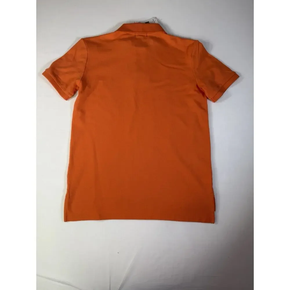 Polo Sport Ralph Lauren Kids Boys Short Sleeve Shirt Size XL Orange Size M 10-12 - Picture 4 of 4